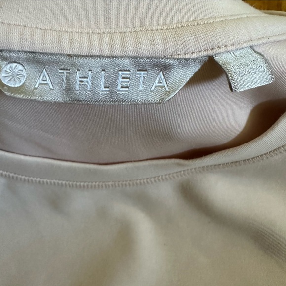 ATHLETA LIGHT PINK PULLOVER SWEATSHIRT L(b3 - Picture 13 of 15